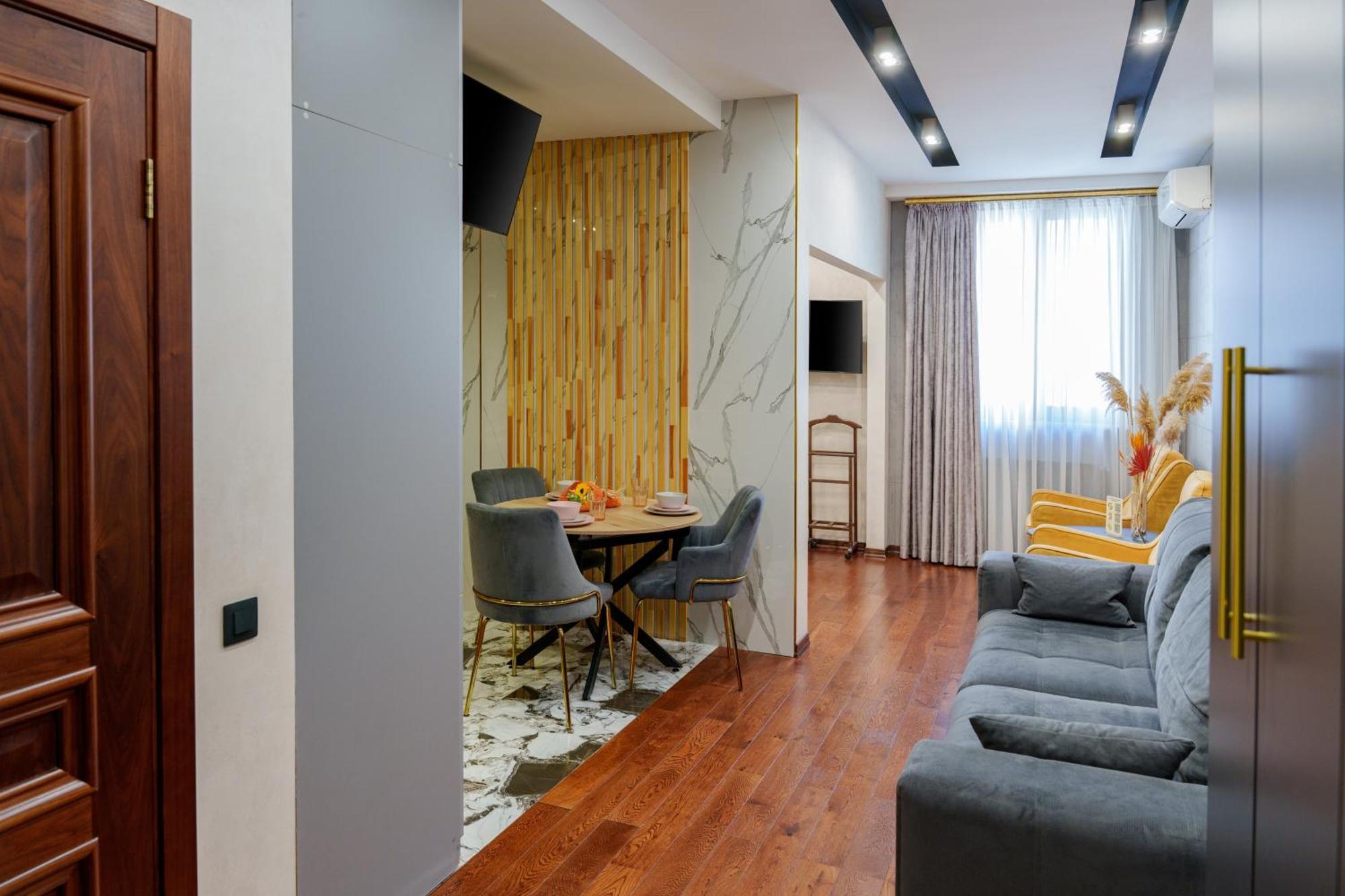 Arch Apart Hotel Jerevan Kamer foto