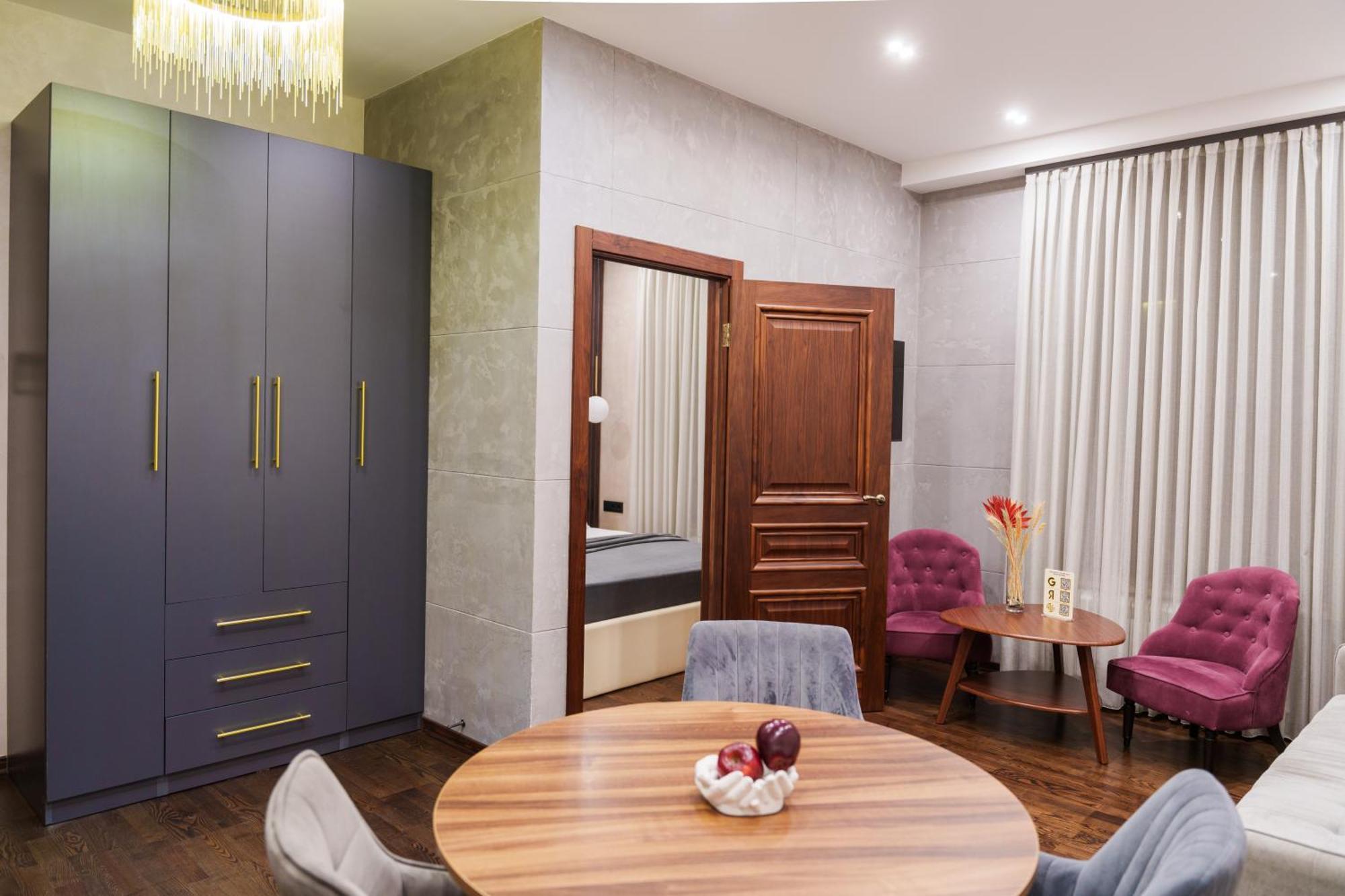 Arch Apart Hotel Jerevan Kamer foto